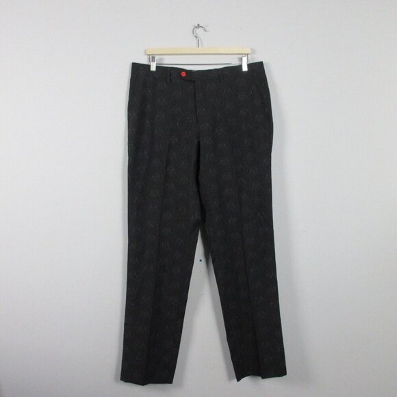 Opposuits Darth Vader Star Wars Pants Men’s 44 Black Slacks Halloween Party 350 - Picture 1 of 11